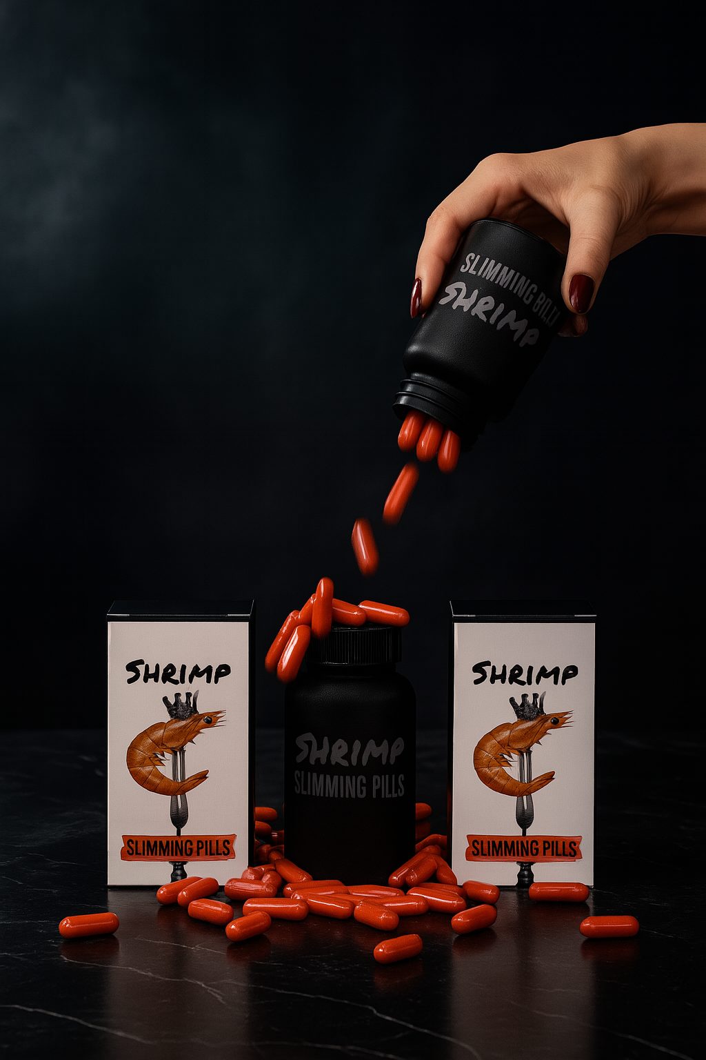 Shrimp slimming pills
